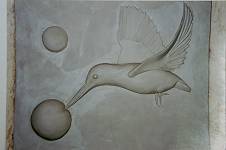 Ohne Titel, Beton, 90x180 cm, 2008 - Vermischtes - Gips / Ton / Beton - www.eva-nemetz.de